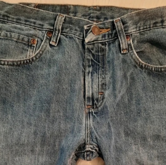 Mens Wrangler Jeans - Straight Leg - Denim JeansMens Size:29-30 - Picture 6 of 7